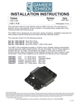 Gamber-Johnson 7170-0757-00 Installation guide