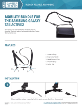 Gamber-Johnson Samsung Galaxy Tab Active2/Active3 Mobility Bundle User guide