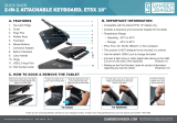 Gamber-Johnson Zebra ET5X 10" 2-in-1 Attachable Keyboard User guide