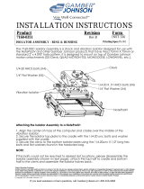 Gamber-Johnson Shock/Vibration Isolator Plate Installation guide