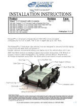Gamber-Johnson Notepad™ V Universal Cradle Kit Installation guide