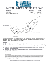 Gamber-Johnson 7160-1324 Installation guide