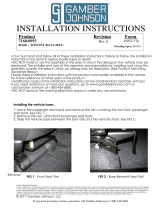 Gamber-Johnson 2013-2018 Toyota RAV4 Base Installation guide