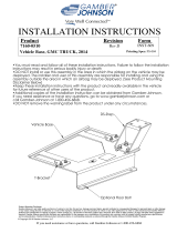 Gamber-Johnson 7160-0510 Installation guide