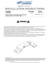 Gamber-Johnson 7160-0451 Installation guide