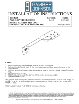 Gamber-Johnson 7160-0182 Installation guide