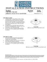 Gamber-Johnson Zirkona Adapter Plate Installation guide