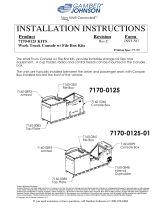 Gamber-Johnson 7170-0125 Installation guide