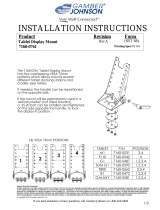Gamber-Johnson 7160-0761 Installation guide