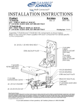Gamber-Johnson 7170-0218 Installation guide