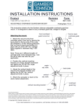 Gamber-Johnson 7160-1591-01 Installation guide