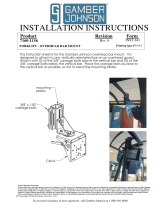 Gamber-Johnson 7160-1156-01 Installation guide