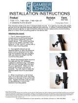 Gamber-Johnson 7160-1261 Installation guide