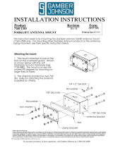 Gamber-Johnson Antenna Bracket Installation guide