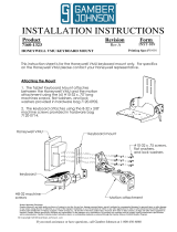 Gamber-Johnson 7160-1323 Installation guide