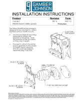 Gamber-Johnson 7160-0817 Installation guide
