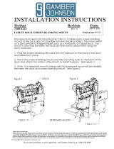 Gamber-Johnson 7160-1111 Installation guide