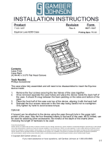 Gamber-Johnson Protective Payment Case for Equinox Luxe 6200m Installation guide