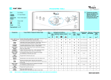 Whirlpool AWT 2084 Program Chart