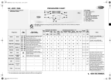 Whirlpool AWO 9166 Program Chart