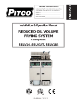 Pitco ROV SELV14(X), 14T(X) High Output Frying System Electric Owner's manual