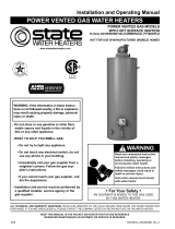 State GS6-40-YBVIS, GS6-40-YRVIT , GS6-50-YBVIS , GS6-50-YRVIT , GS6-50-YRVHSL , GS6-75-YRVHTL User manual