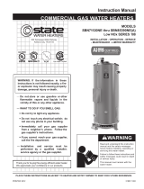 State SBN71 120NE, SBN81 154NE, SBN100 180NE, SBN100 199NE, SBN100 200NES, SBN100 200NES A, SBN100 250NE, SBN100 250NE A, SBN100 275NE, SBN100 275NE A, SBN85 310NE, SBN85 310NE A, SBN85 366NE, SBN85 366NE A, SBN85 390NE, SBN85 390NE A User manual