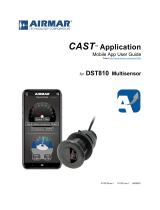 Airmar DST810 CAST App User manual