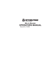 Vollrath STOELTING 521030 User manual