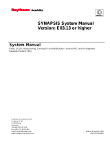 Raytheon SYNAPSIS INS SYSTEM E03.13 AND HIGHER Operating instructions