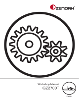 Zenoah GZ2700T Workshop Manual