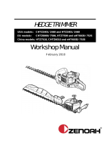 Zenoah EHT752S Workshop Manual