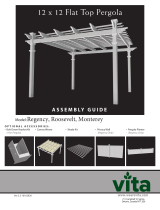 Vita 12x12 Monterey Canopy Pergola Installation guide
