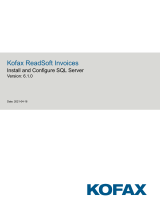 Kofax ReadSoft Invoices 6.1.0 Installation guide