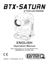 Briteq BTX-SATURN User manual