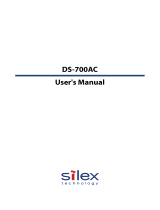Silex DS-700AC User manual