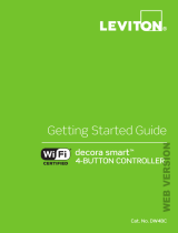 Leviton Decora Smart Wi-Fi 4 Button Controller User guide
