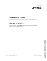 Leviton DMX 8 Installation guide