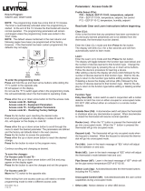 Leviton WS0TH-A00 User guide