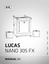 HK Audio Lucas Nano 305 FX User manual