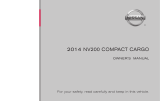 Nissan NV200 Compact Cargo Owner's manual