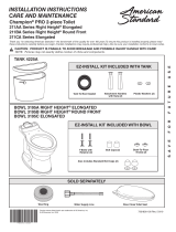 American Standard 211AA.004.021 Installation guide