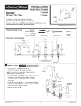 American Standard T722900.013 Installation guide