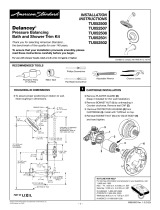 American Standard TU052500.278 Installation guide