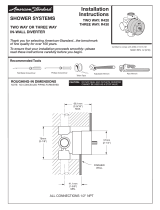 American Standard R420.000 Installation guide