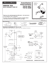 American Standard T010.507.002 Installation guide