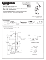 American Standard 6021.002 Installation guide