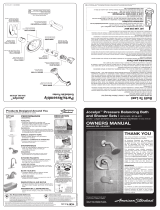 American Standard 9316.501.002 Operating instructions