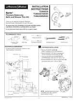 American Standard TU064502.295 Installation guide