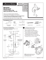 American Standard TU430508.295 Installation guide